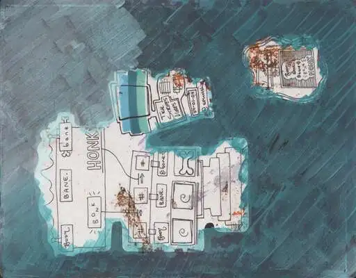 September 27 folio 19, Honk, bane, bonk, boon map, shown whole