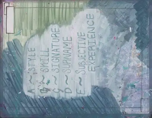September 27 folio 10, Style, skill, signature, surname, shown whole
