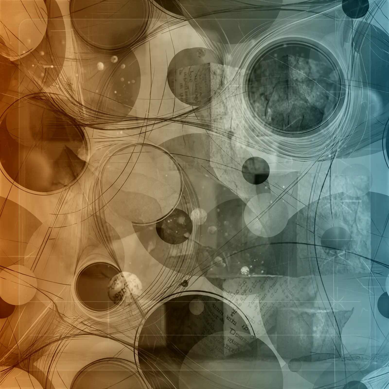 A mathematical signal field with glowing structures expanding across layers.